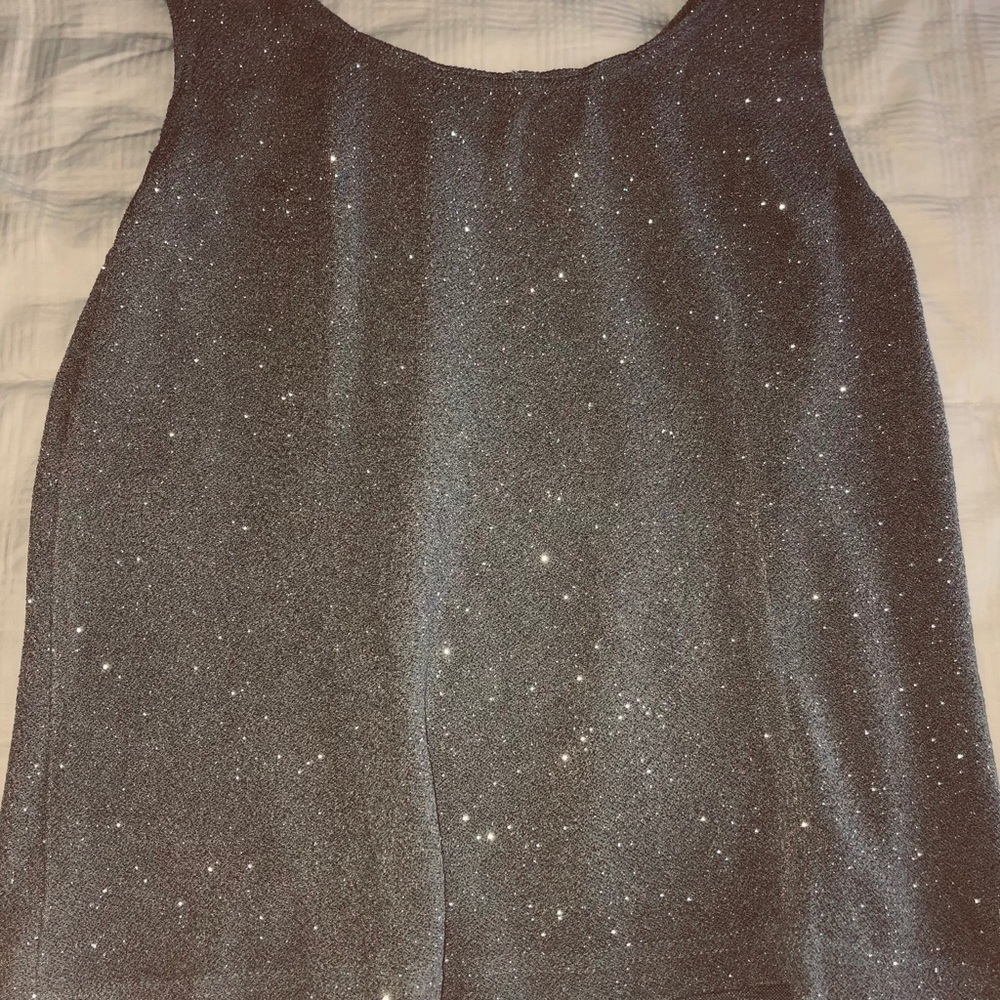 Lovely Silver Top R&M Richards M/L - Picture 8 of 8